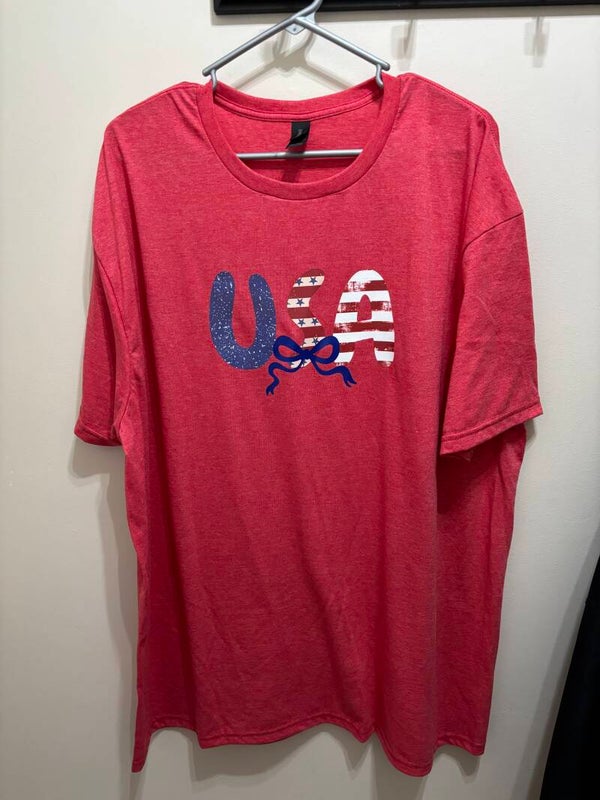 USA with bow t-shirt