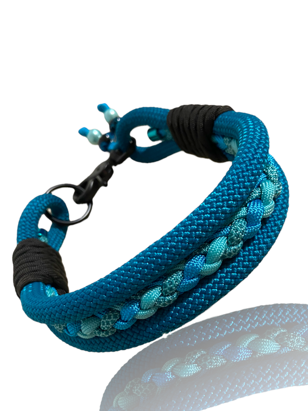 Tau Halsband mit Paracordteil  HU 38cm