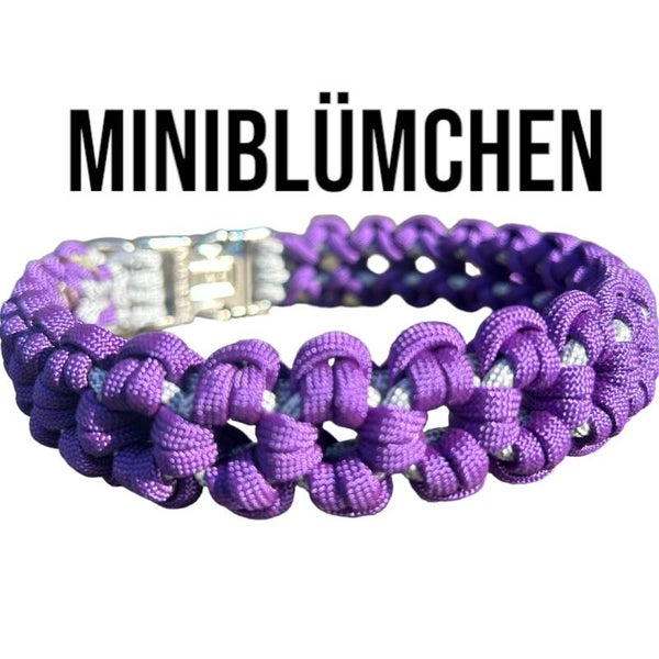Halsband miniblümchen 35cm HU reflektierend