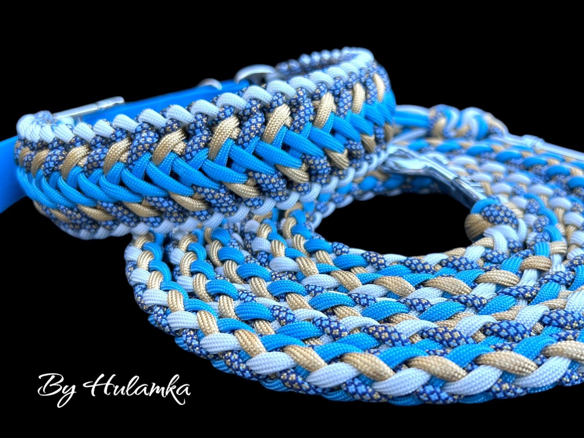 Komplettset Leine und Halsband 41-48cm HU