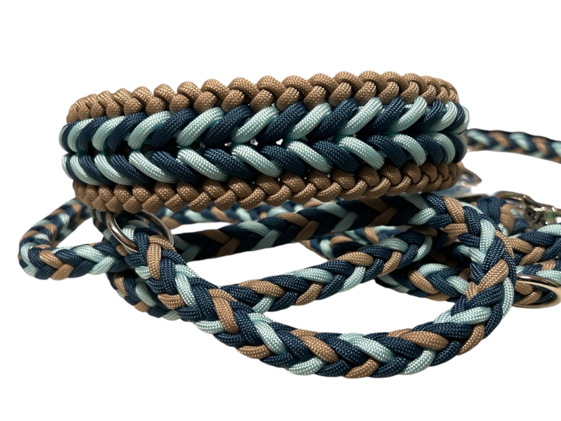 Komplettset Leine und Halsband 45-49cm HU