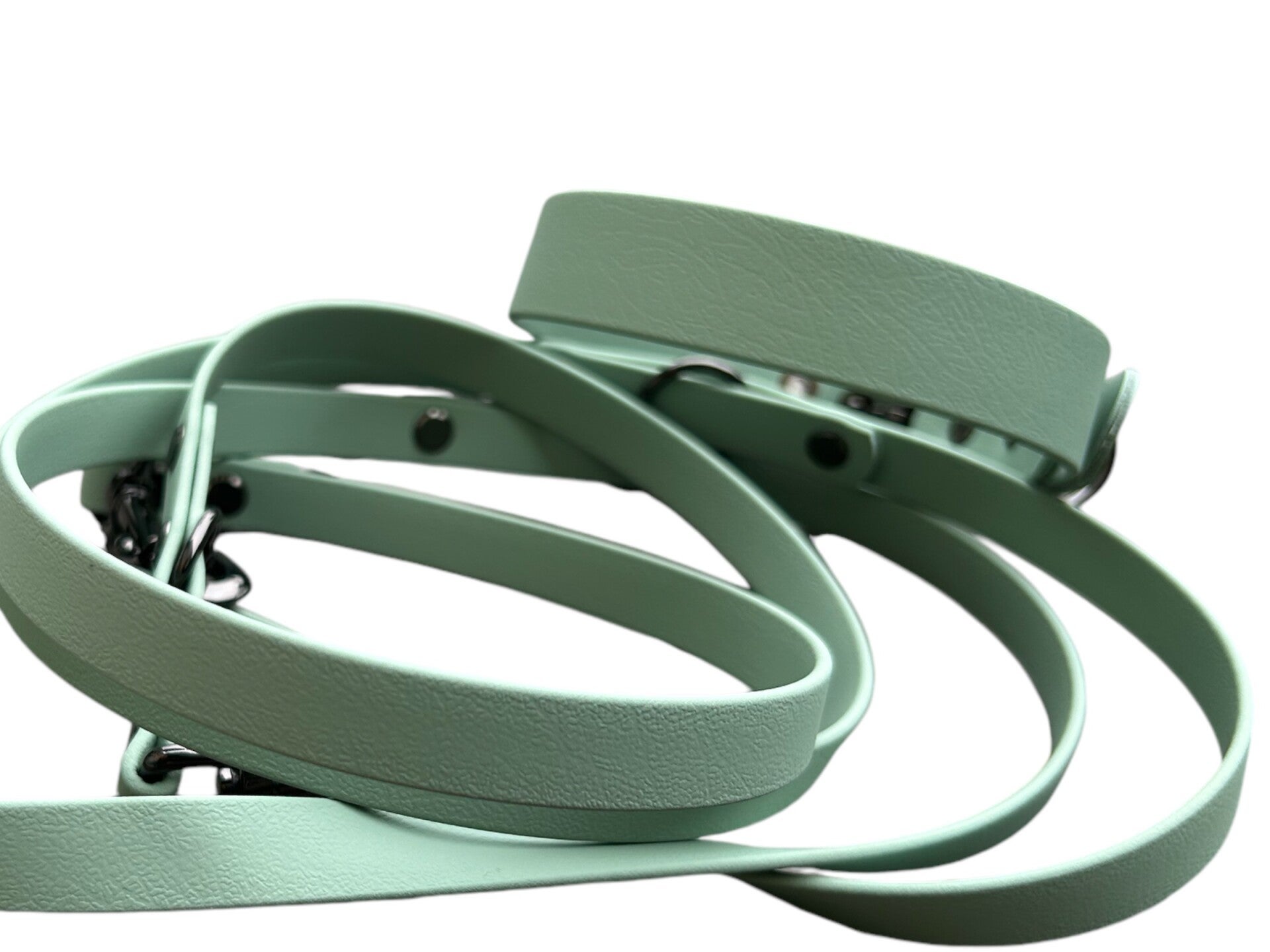 Set Biothane Leine und Halsband HU 34-40cm