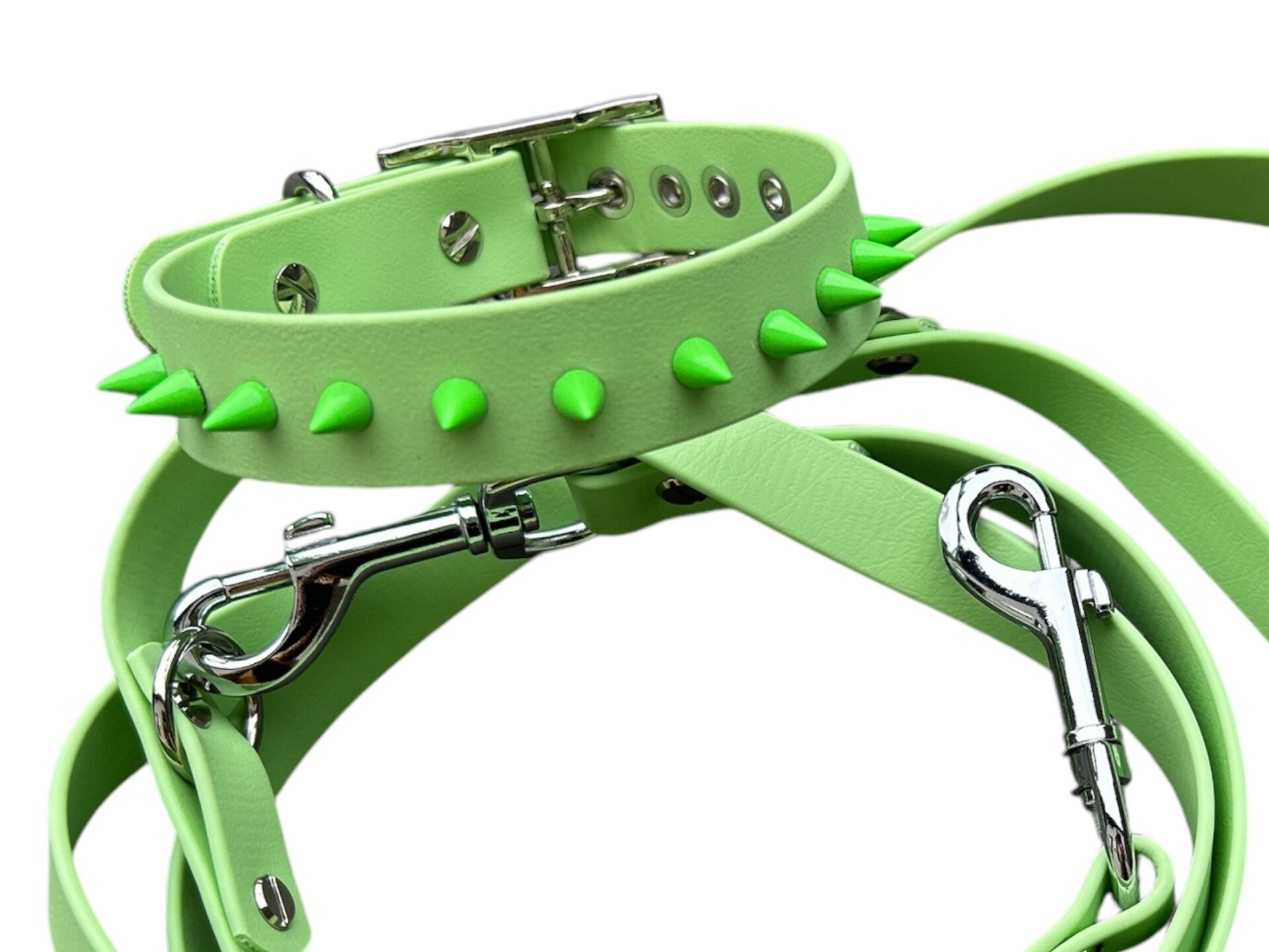 Set Biothane Leine und Halsband HU 29-37cm
