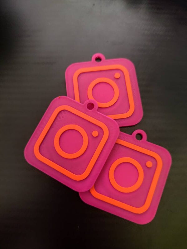 Instagram Profil NFC Schlüsselanhänger