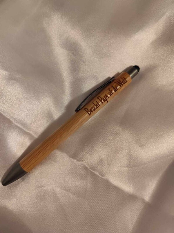 Bescht Papi uf de Welt Touchpen Kugelschreiber