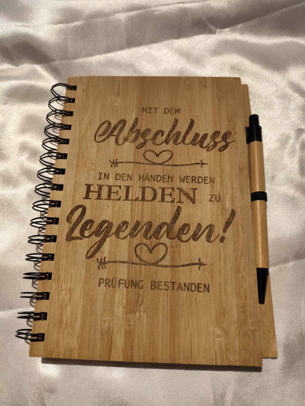 Abschluss Notitzbuch
