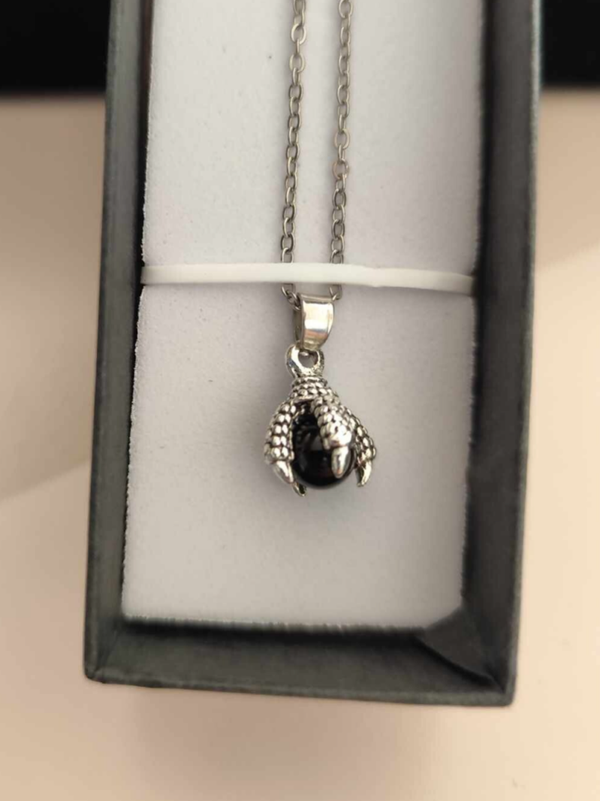 Drachenkrallen Kette Schwarz