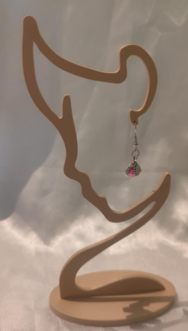 Drachenkralle Ohrringe Rosa