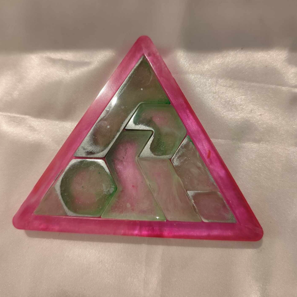 Puzzle Pink & Grün