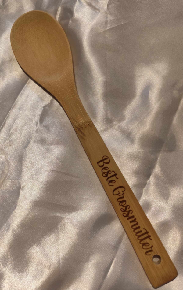 Beste Grossmutter Bambus Kochlöffel