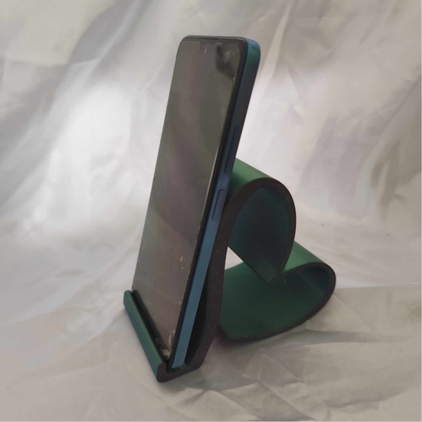 Herz Handy Halter Grün / Lila / Blau
