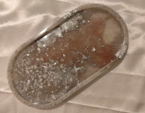 Schmuckschale Oval Silber