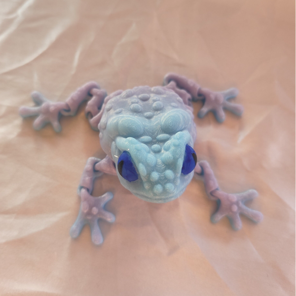Gift Frosch Flexi Lila & Blau