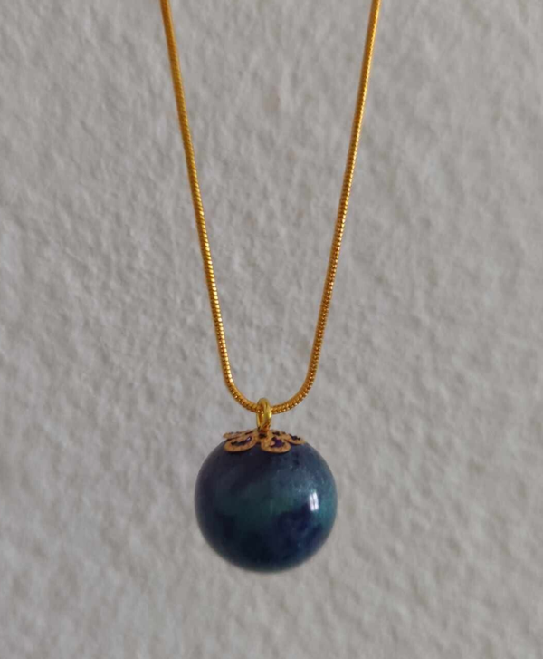 Epoxy Kette mit Goldkette Galaxy