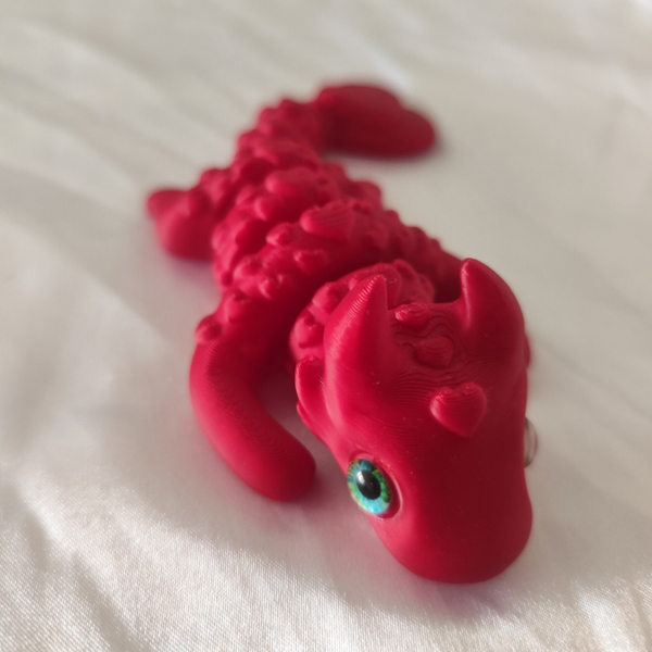 Herz Drache gross