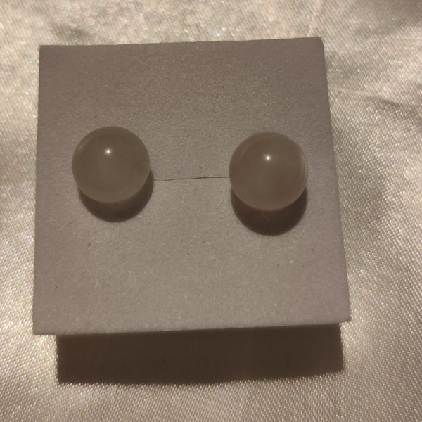 Rosenquarz Ohrstecker