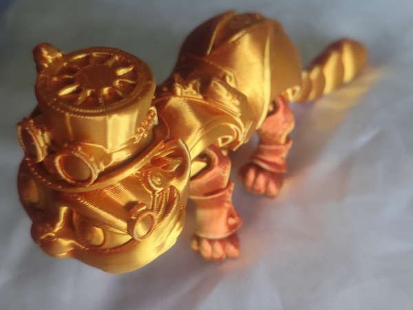Steampunk Katze - Verschiedene Farben