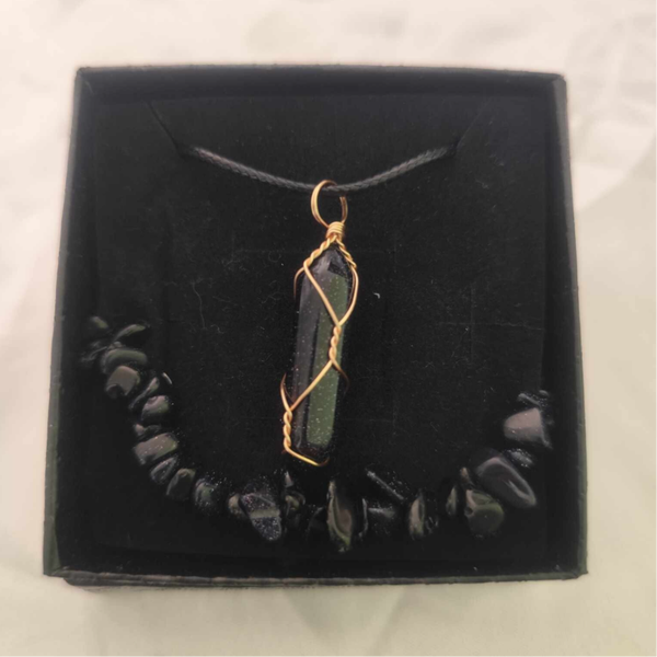 Goldfuss Schmuckset
