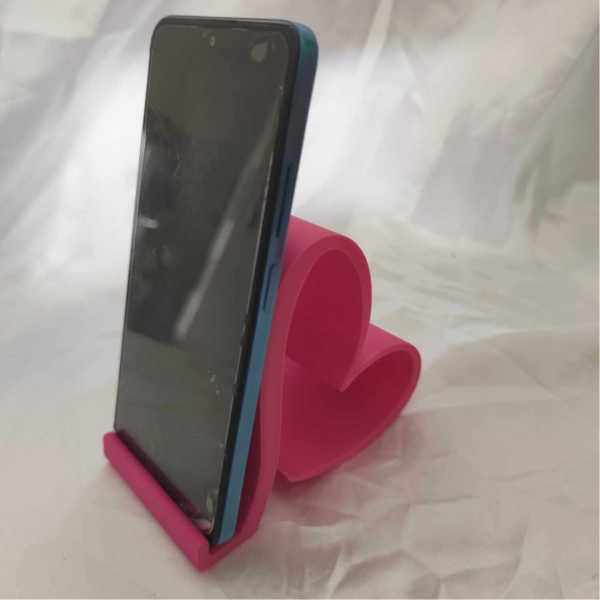 Herz Handy Halter Pink