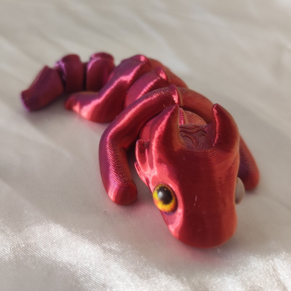 Drachen Flexi Rot / Orange / Lila