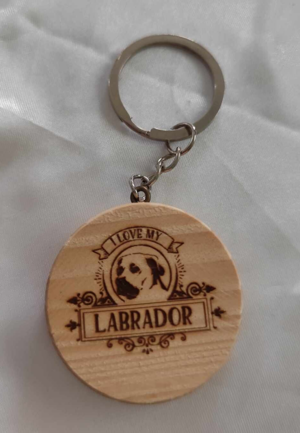 I Love my Labrador Schlüsselanhänger