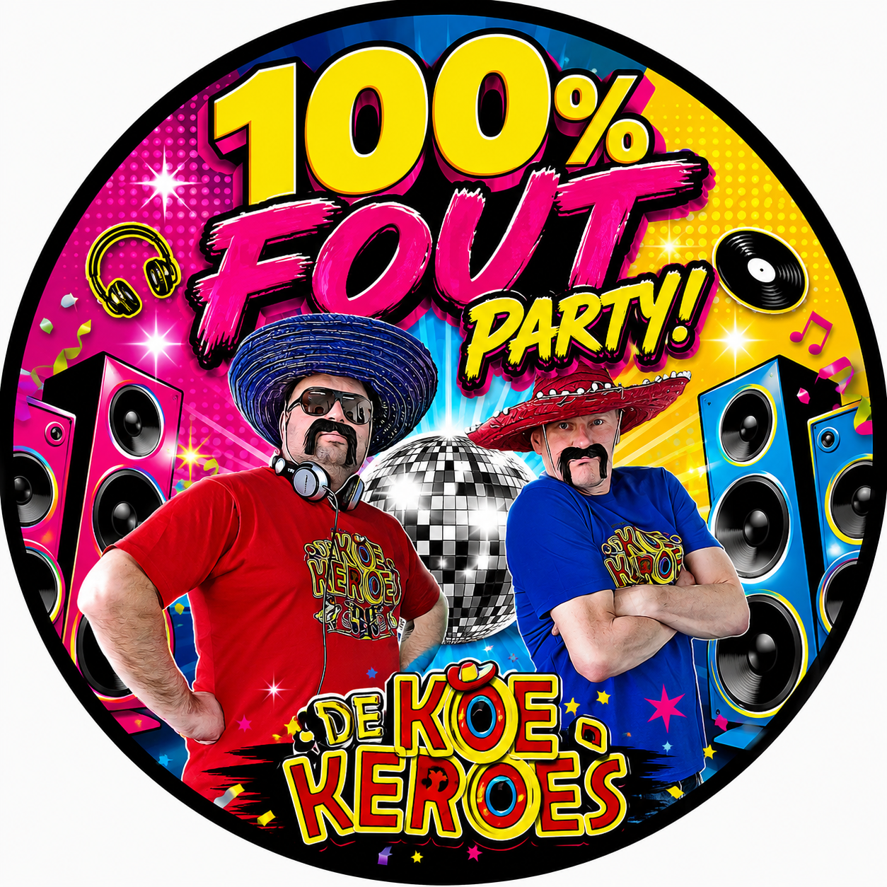 100% Fout Party boeken bij De Koekeroes voor bedrijfsfeesten en evenementen