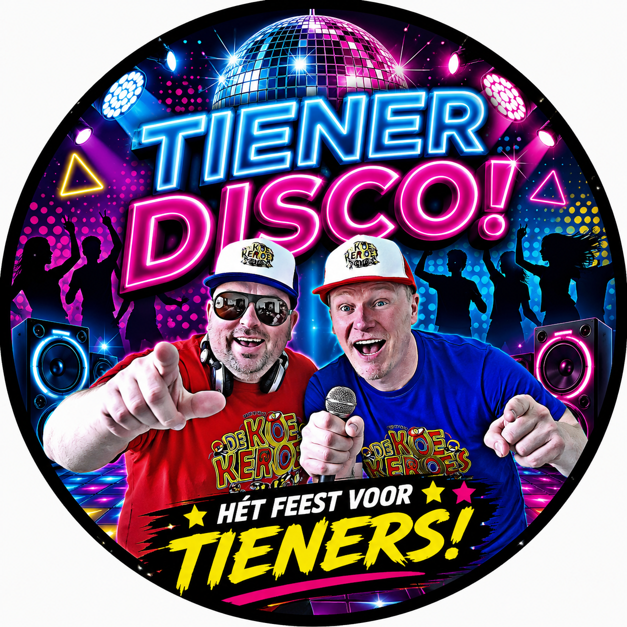 Tienerdisco boeken bij De Koekeroes voor groep 8-feesten en schoolfeesten