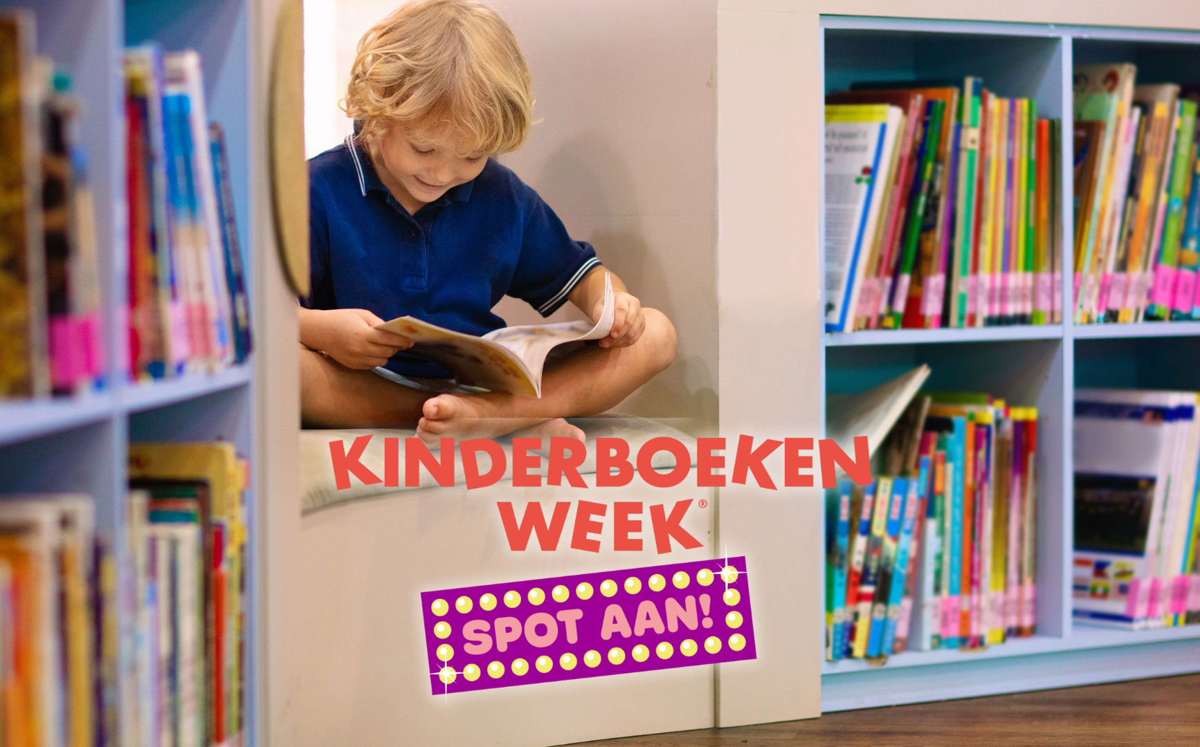 Kinderboekenweek Spot Aan met kinderactiviteiten in Bibliotheek Almelo