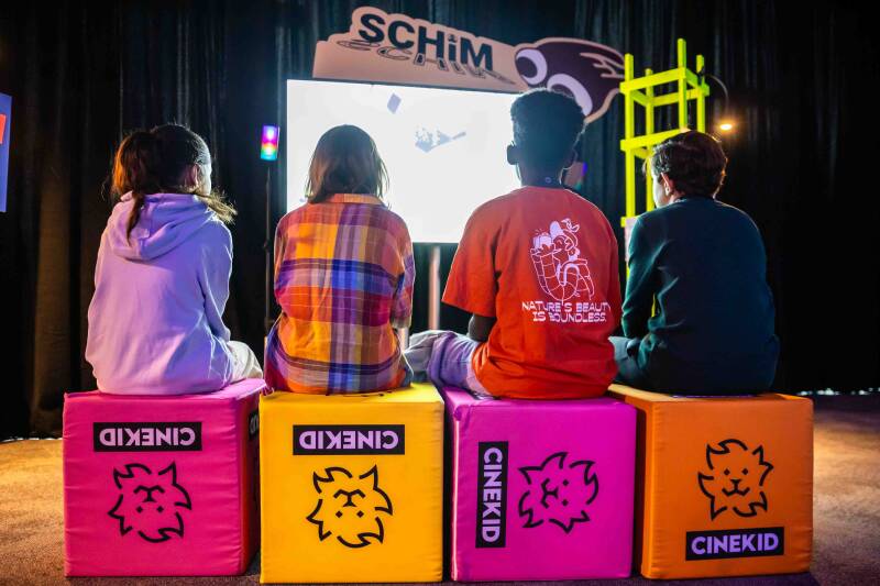 Greenscreen activiteit tijdens Cinekid in Denekamp