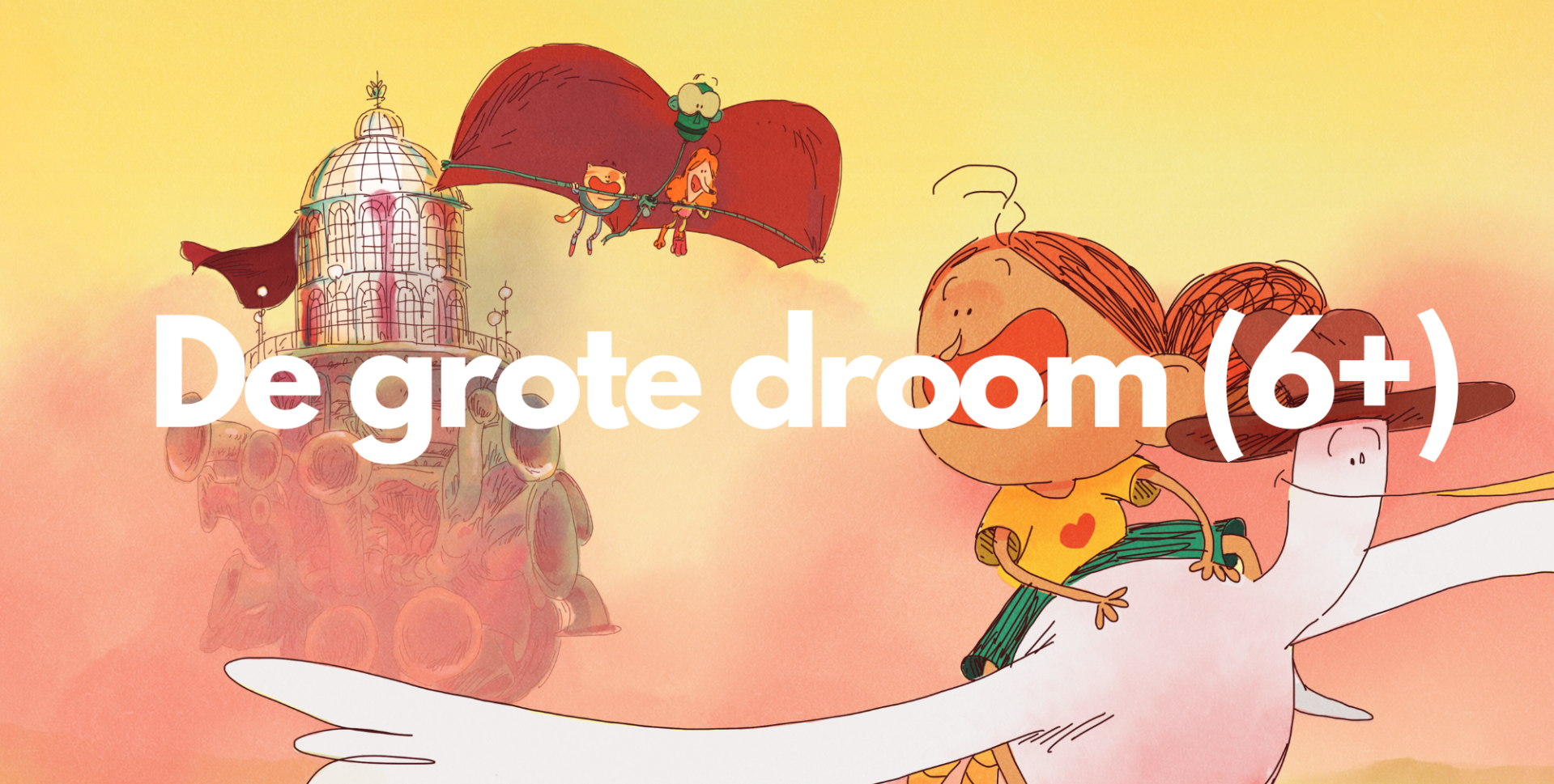 Animatiefilm De Grote Droom tijdens Cinekid Festival
