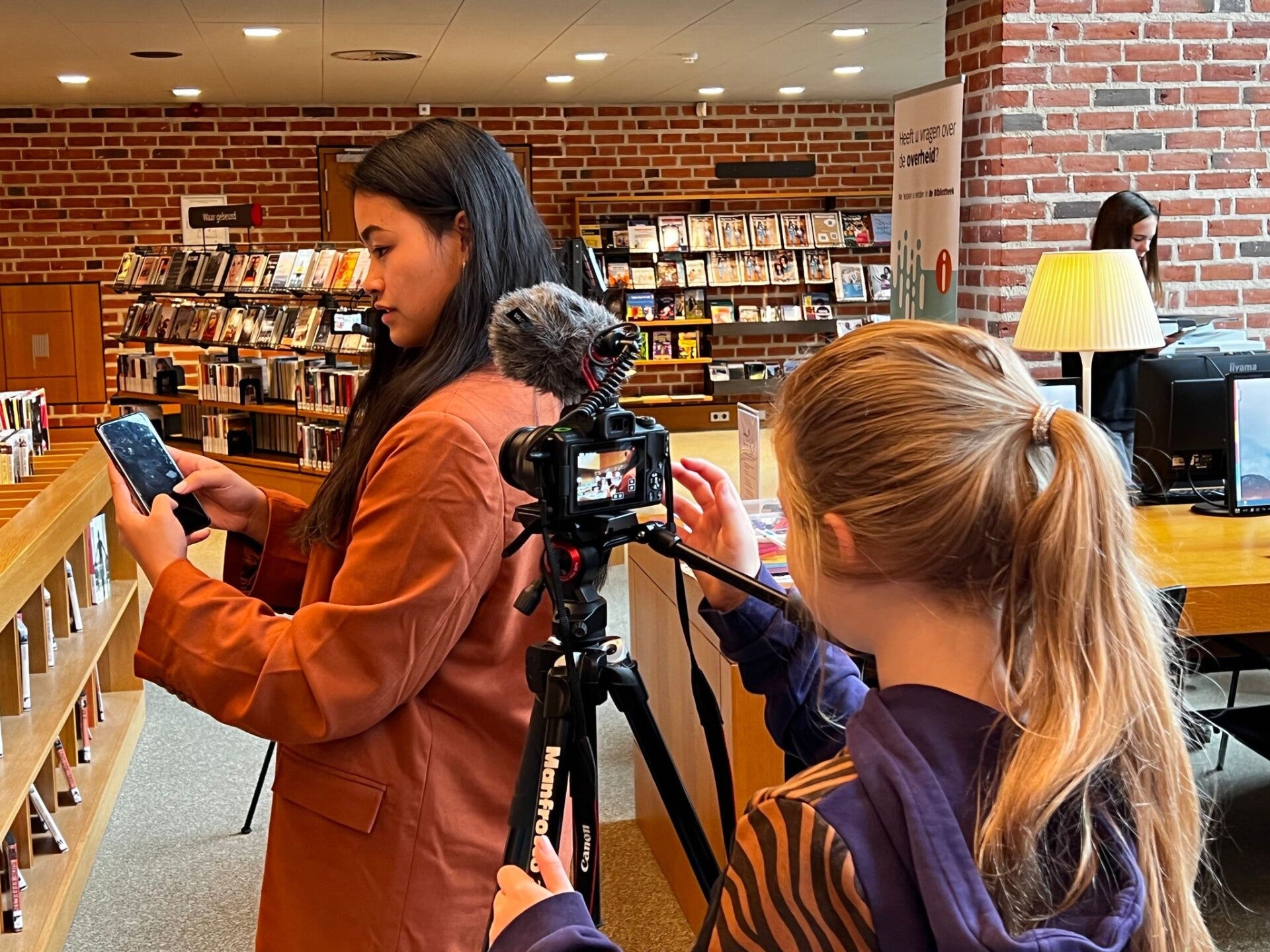 Interactieve media-activiteit tijdens Cinekid in Schouwburg Hengelo