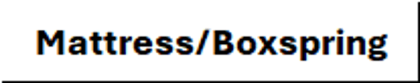 Mattress/Boxspring