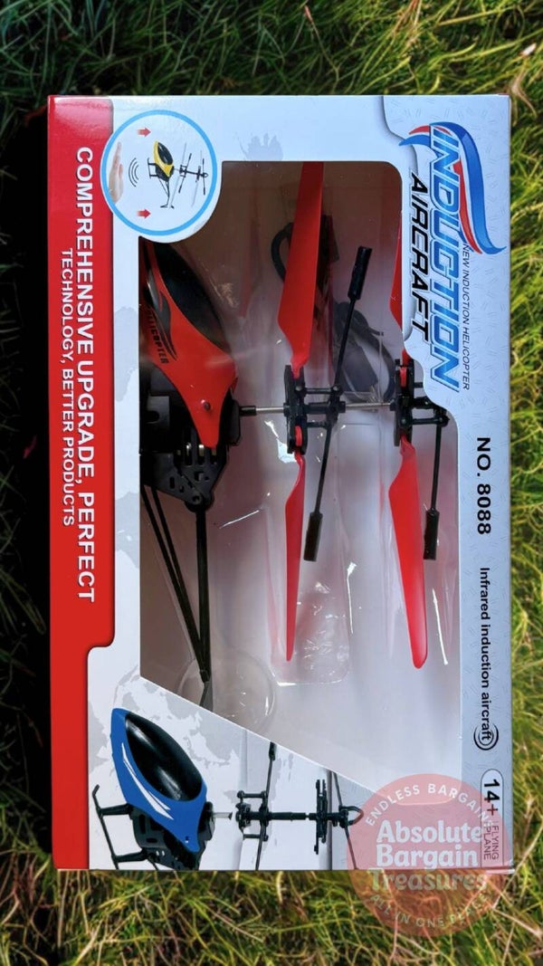Hand Sensor Flying Helicopter – Lightweight & Durable