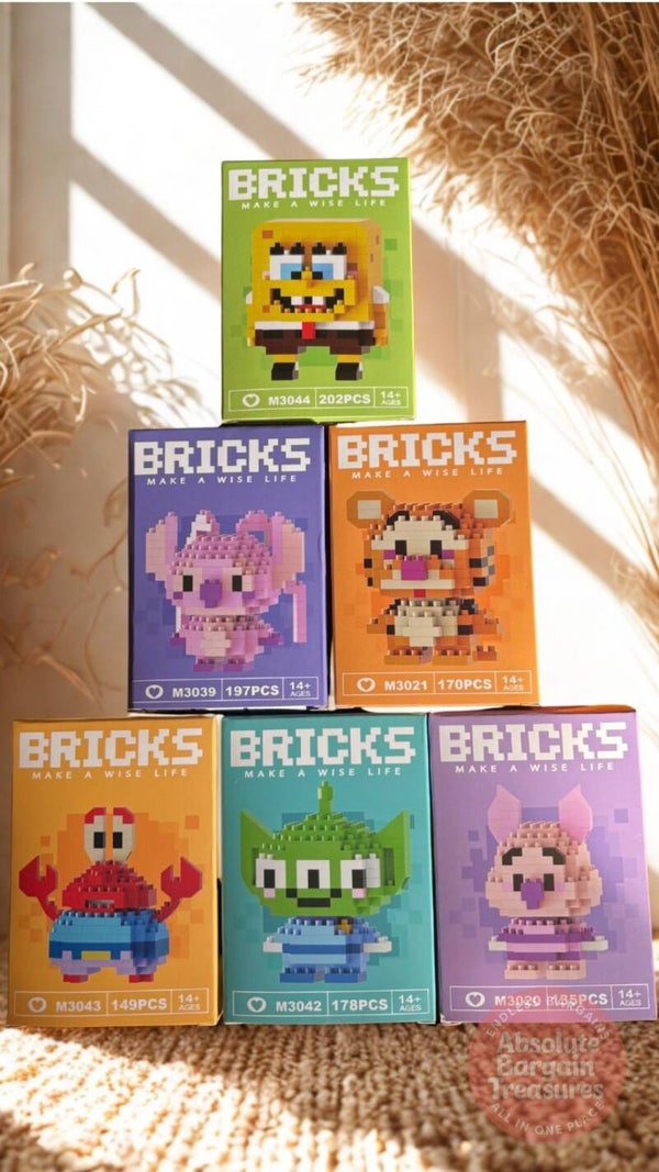 Nano Brick Mini Figures – Small-Sized Building Fun