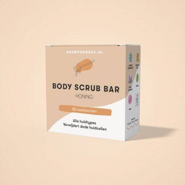 Body scrub bar honing