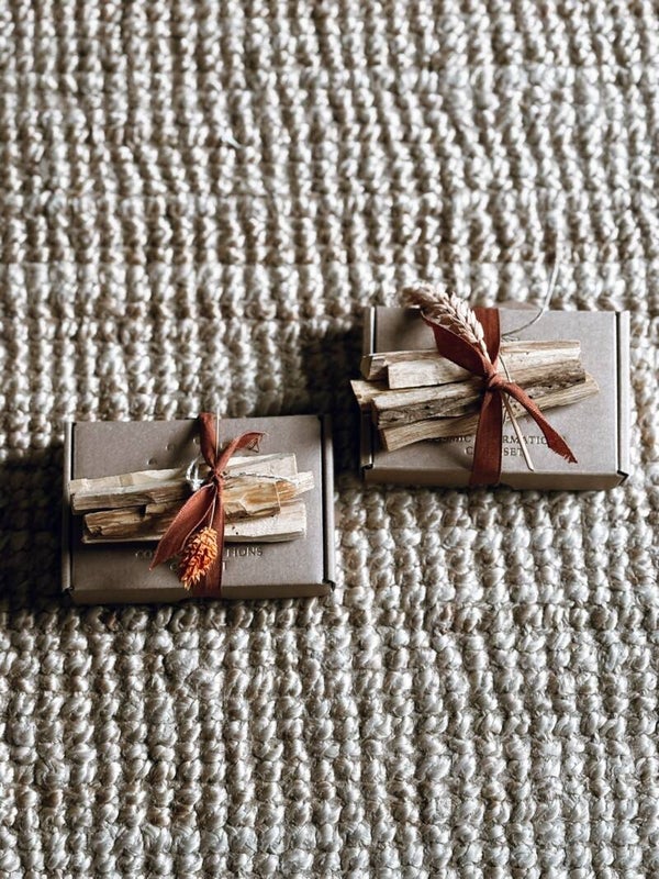 Intentiekaarten met Palo Santo