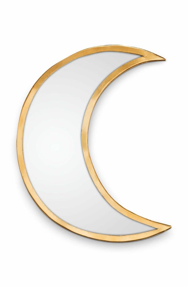 Spiegel Moon goud 2e keus