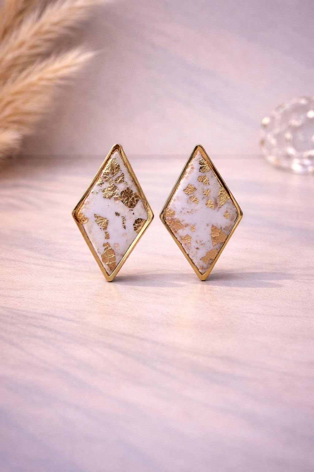 Oorbellen Elegant Rhombus
