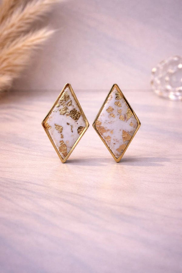 Oorbellen Elegant Rhombus