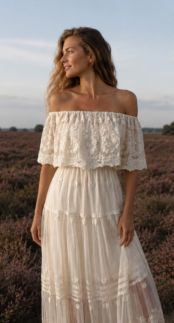 Dress Solana (Beige)