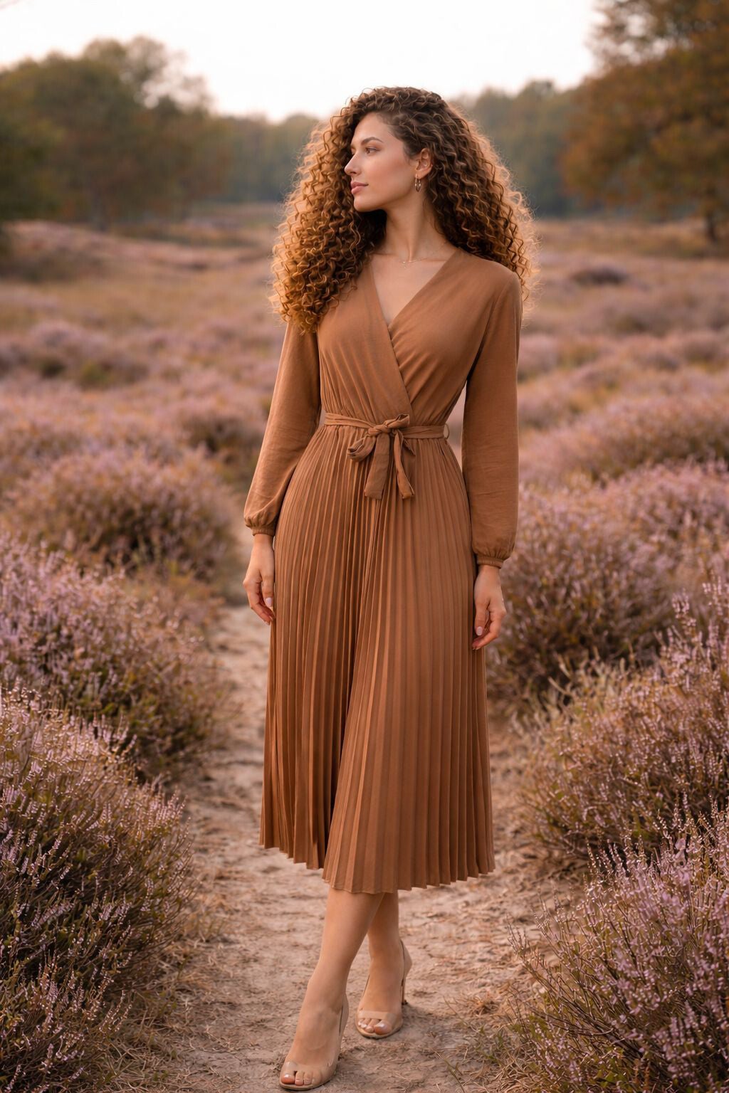 Dress Evi (Camel)