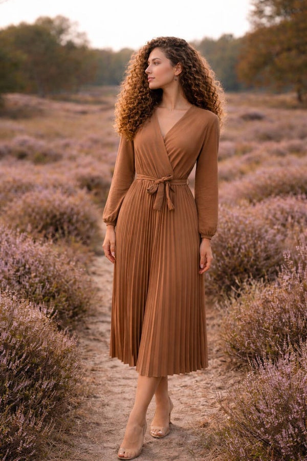 Dress Evi (Camel)