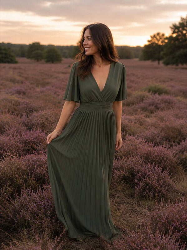 Dress Velora (Green)