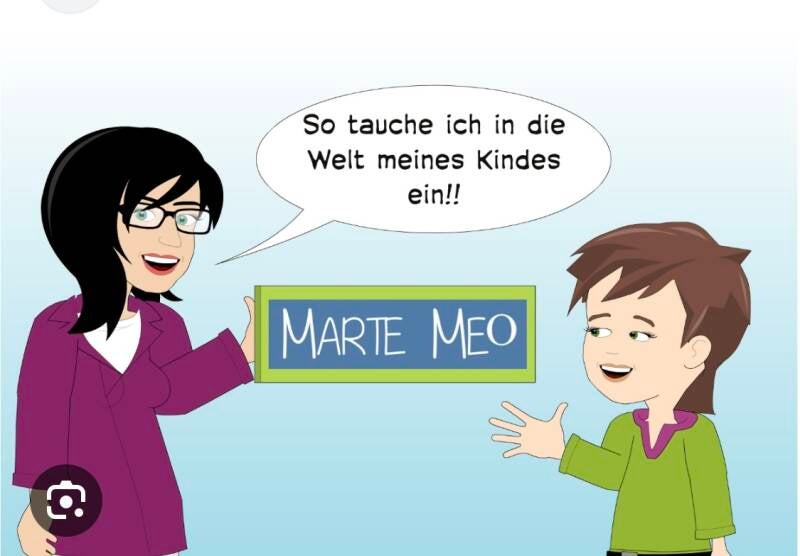 Marte Meo Erklärtafel, so tauche ich in die Welt meines Kindes ein