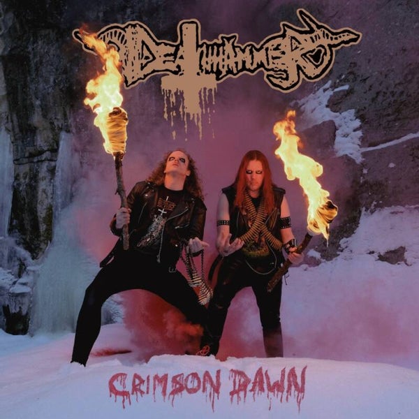 DEATHHAMMER - Crimson Dawn (12" LP Neon Galaxy)