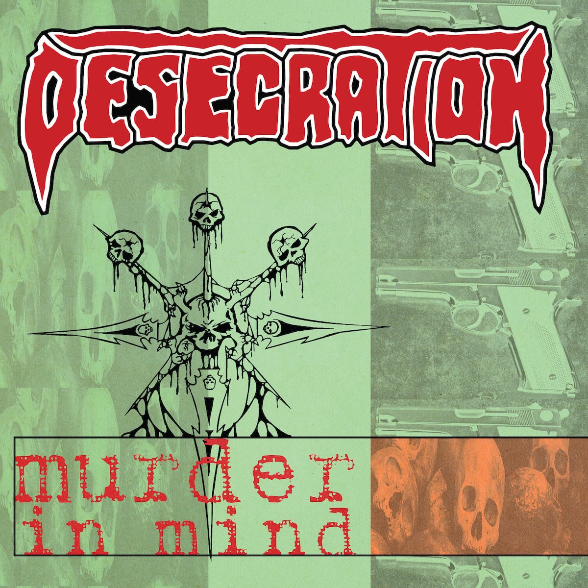 DESECRATION - Murder In Mind (12" Gatefold LP)