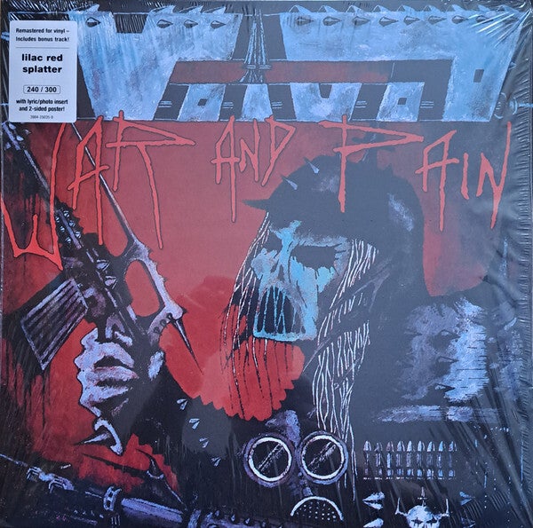 *Second Hand* Voivod - War and Pain (12" Lilac Red Splatter LP)