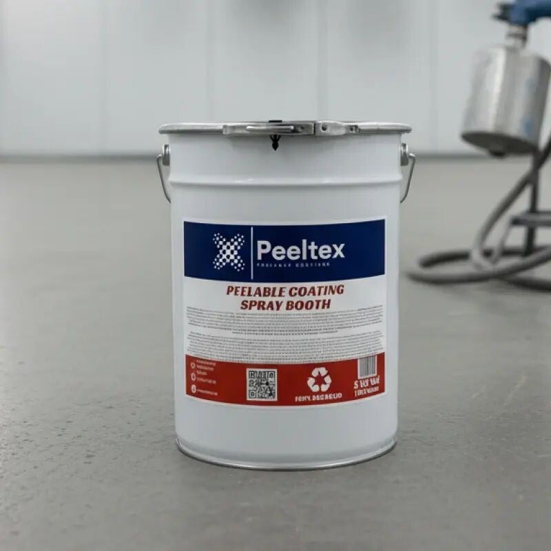 Peeltex Spray Booth Coating