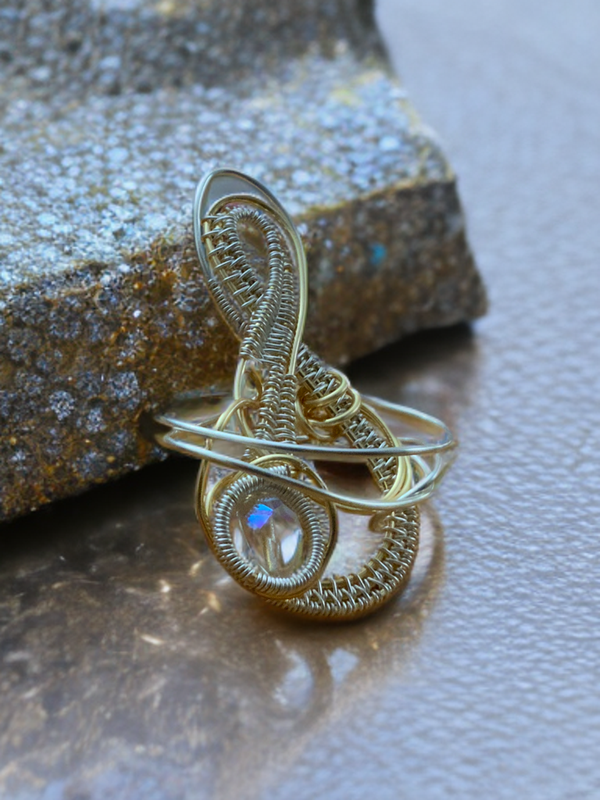 Kettenanhänger Gold/silber