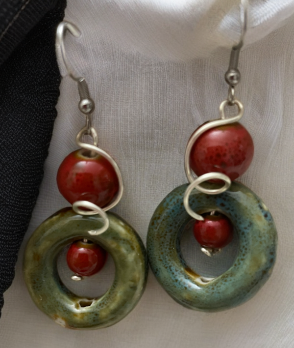 Keramikohrringe no 1